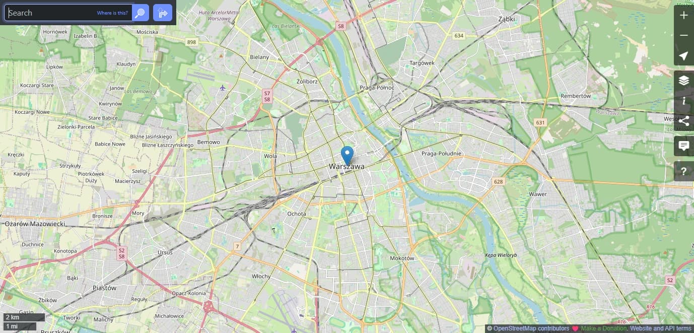 Transport autobusowy w Warszawie